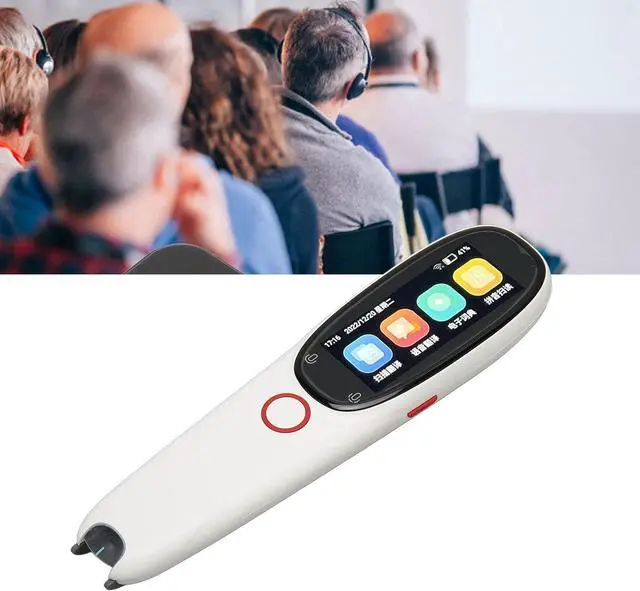 Alt view image 6 of 7 - Language Translator Device, 134 Languages OCR Digital Reader Pen, Touch Control, Voice Translator Device, Text Phonetic Multilingual Translation