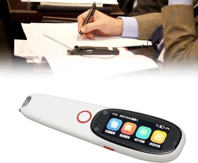 Alt view image 5 of 7 - Language Translator Device, 134 Languages OCR Digital Reader Pen, Touch Control, Voice Translator Device, Text Phonetic Multilingual Translation