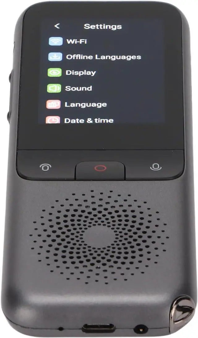 Main image of T11 Smart Voice Translator, Realtime 2 Way Translation, 2.4 Inch 138 Languages Portable Voice Translation, Support /Photo/Recording, for Travel, Shopping, Conference etc.