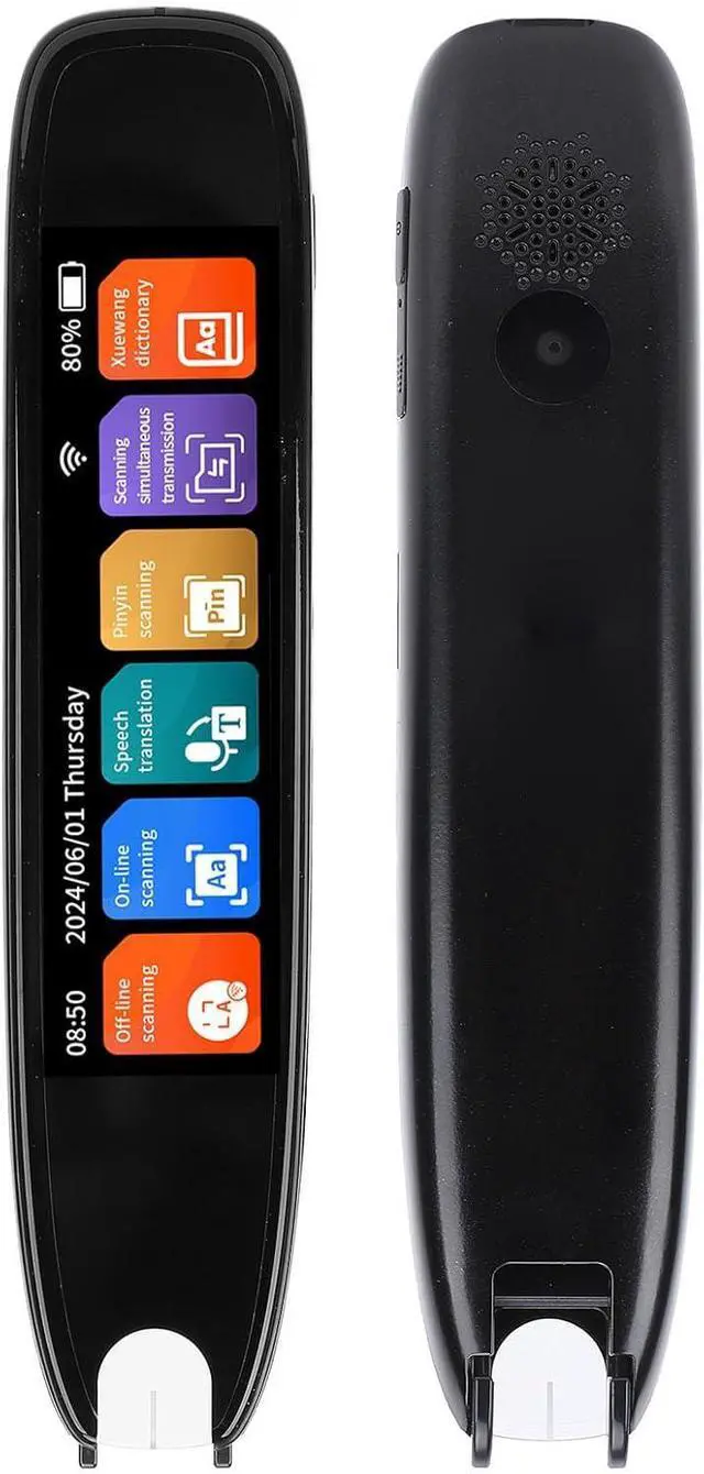 Main image of Scan Reading Pen, 142 Languages Voice Translation Smart Scan Reader Pen, Text to Speech Device Translator Pen, OCR Digital Instant Voice Translator for Study, Travel, Business