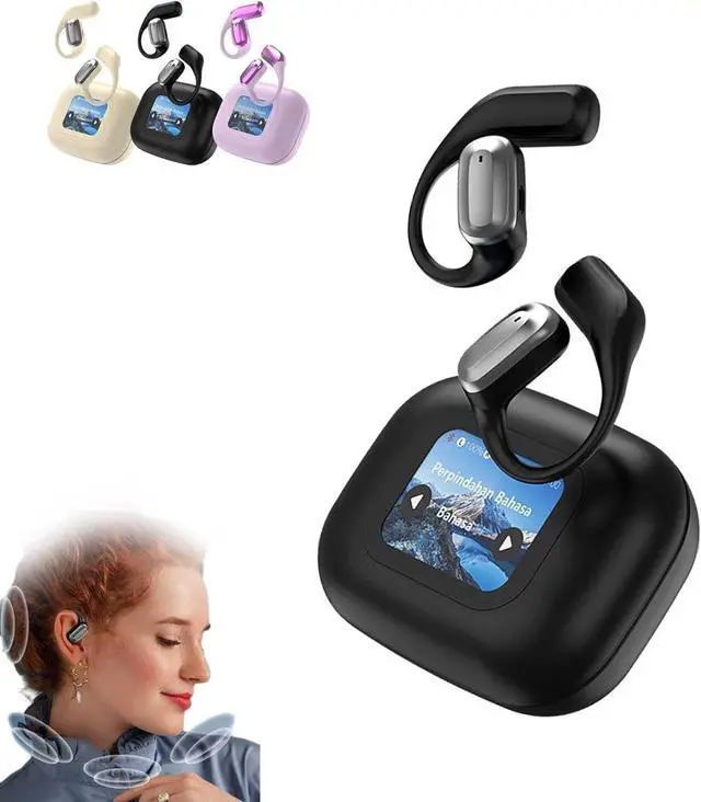 Main image of Vylaras Ai Translator Earbuds, Vylaras Earbuds, 144 Language High Accuracy Two Way Earbuds, Wireless Bluetooth Translation Earbuds, Translation Earbuds Real Time