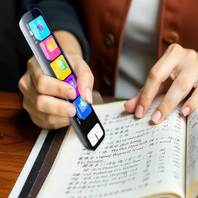 Alt view image 2 of 7 - AI Pen Gpt, Chat Gpt Pen for Test, Smart AI Pen with Built in Chat Gpt Integrate, Scanner Pens, AI Smart Pens That Answers Questions Math, AI Pen for Test, Offline Translation 135+ Languages (1PCS)