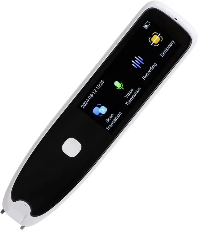 Alt view image 4 of 7 - Scan Translation Pen WiFi and Offline Learning Translator Multi Language Dictionary Reading Pen 4G Storage Capacity White