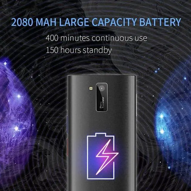 Alt view image 3 of 7 - Mini Smart Voice Translator - rts 117 Languages, 12 Offline Languages, WiFi/Hotspot Connectivity, Touch Sn, Photo Translation, and 43 Country rt