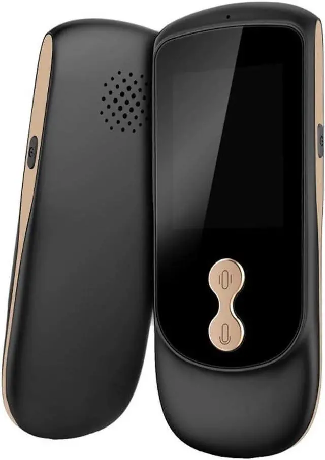 Alt view image 3 of 7 - Smart Voice Translator Device with 2.4 Inch IPS Touch Sn, Two-Way Real-Time Instant Language Translation for 39 Languages, Essential for Learning, Travel, and Business - Black, Needed for Efficie