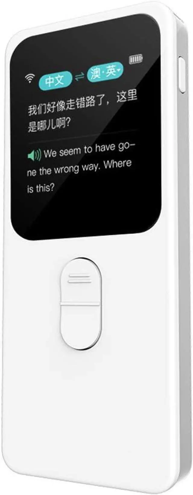 Main image of 39 Language Voice Translator with 1.54 Inch Touch Sn, 51 Aents, Instant Two-Way Translation via WiFi, Recording, Transfer, and Offline Translation Capabilities, Black Independence (Black)