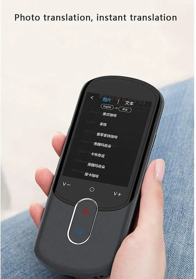 Alt view image 4 of 7 - 85 Language Instant Two-Way Portable Translator with Camera and 15 Days Standby