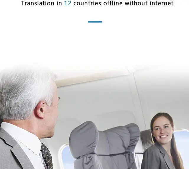 Alt view image 6 of 7 - 85 Language Instant Two-Way Portable Translator with Camera and 15 Days Standby