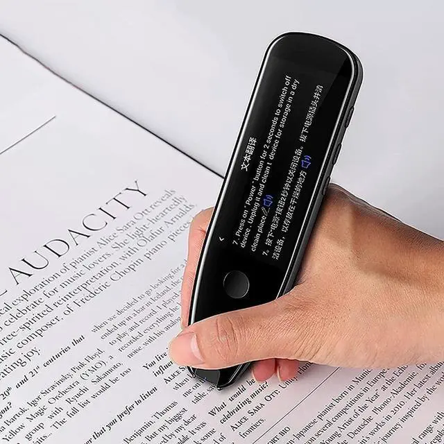 Main image of Scan Dictionary Pen Language Translator - an Offline, WiFi-Enabled Electronic Dictionary Suitable for Study, Work, and Global Travel, rting 112 Languages. (Version A)