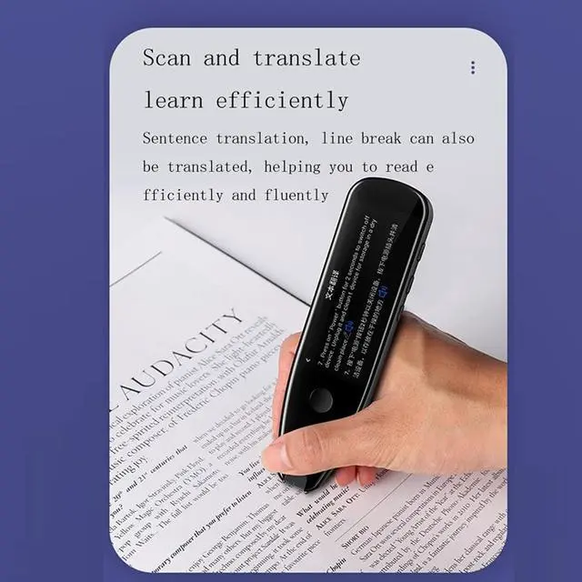 Alt view image 5 of 6 - Scan Dictionary Pen Language Translator - an Offline, WiFi-Enabled Electronic Dictionary Suitable for Study, Work, and Global Travel, rting 112 Languages. (Version A)