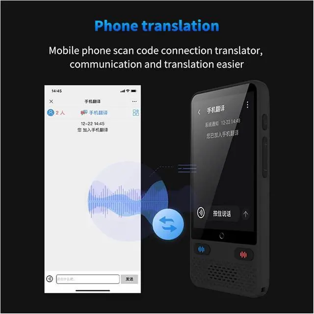 Alt view image 5 of 6 - Portable Language Translator with 138 Online & Offline Languages for Travel and Business Use