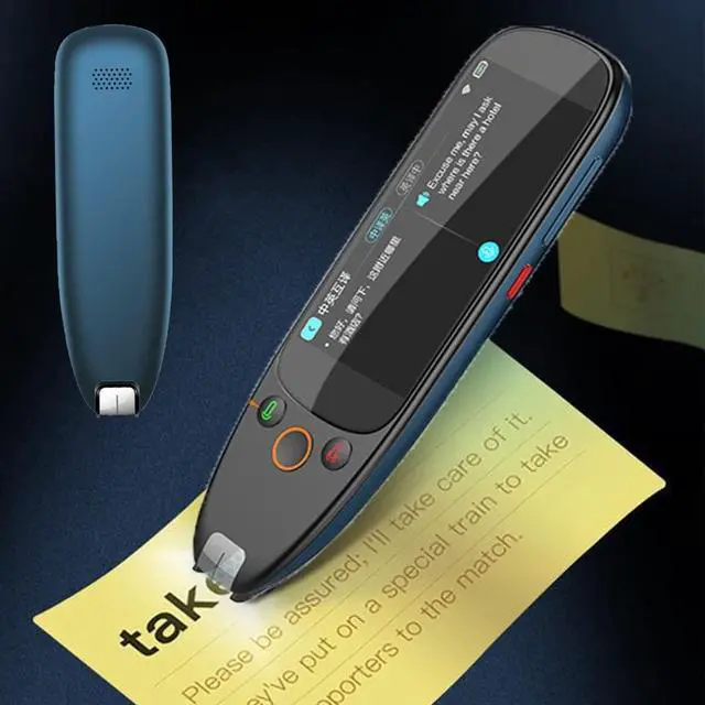 Main image of 112 Language Translator Pen (A) - Portable Scanning Device for Text and Voice Translation, rts WiFi Offline
