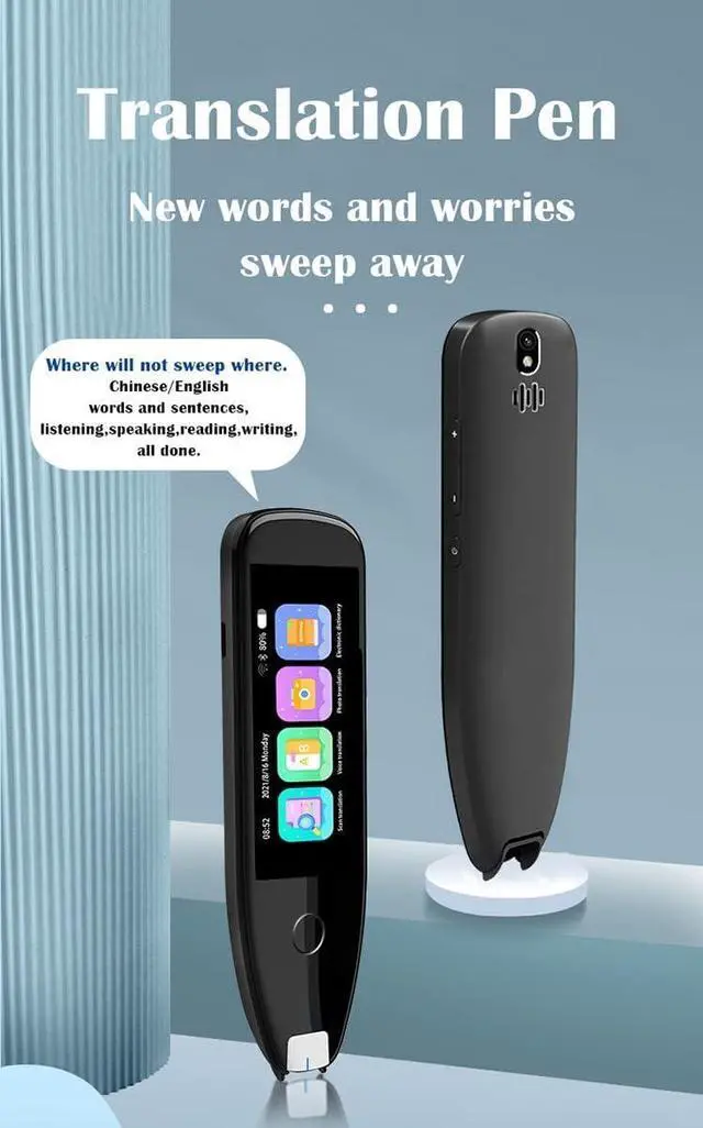 Alt view image 6 of 7 - Portable Scanning Dictionary Pen - Multi-Lingual Voice Translator with Smart Photo Translation for Study, Work Independence