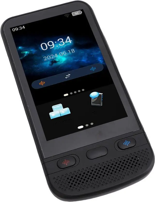 Alt view image 5 of 7 - 152 - Language Translator, Real Time Translator Device for 138 Languages, Voice, Text, Photo Translation, Great Screen for Business, Travel, Learning (Black)