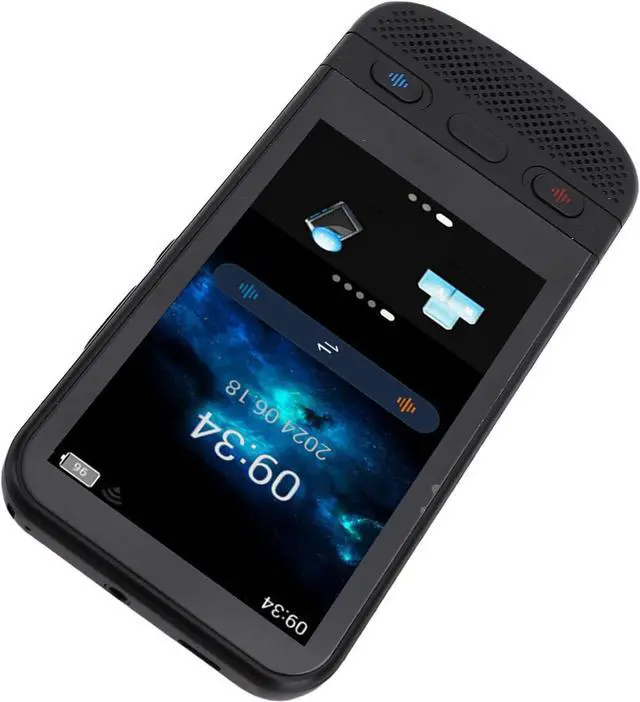 Alt view image 2 of 7 - 152 - Language Translator, Real Time Translator Device for 138 Languages, Voice, Text, Photo Translation, Great Screen for Business, Travel, Learning (Black)