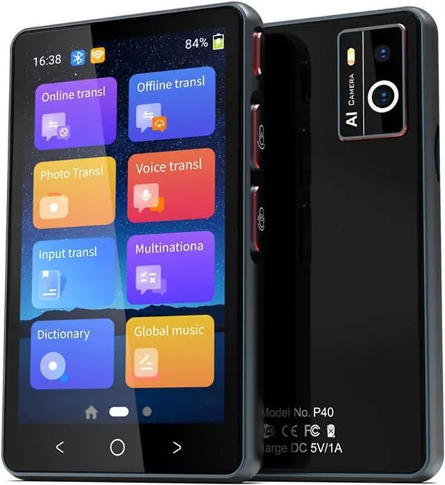 Main image of Language Translator Device, Portable Smart Voice Translator, Real-Time Languages, Offline Translation, Multi-Language Support, Business Travel