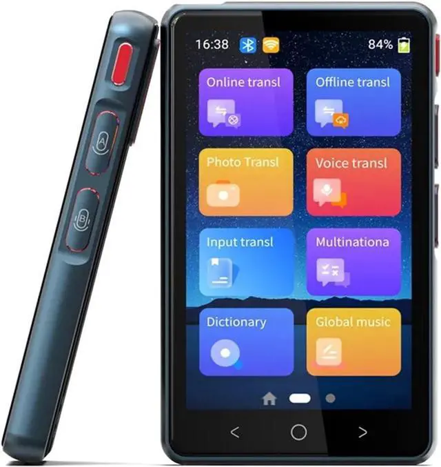 Alt view image 6 of 6 - Language Translator Device, Portable Smart Voice Translator, Real-Time Languages, Offline Translation, Multi-Language Support, Business Travel