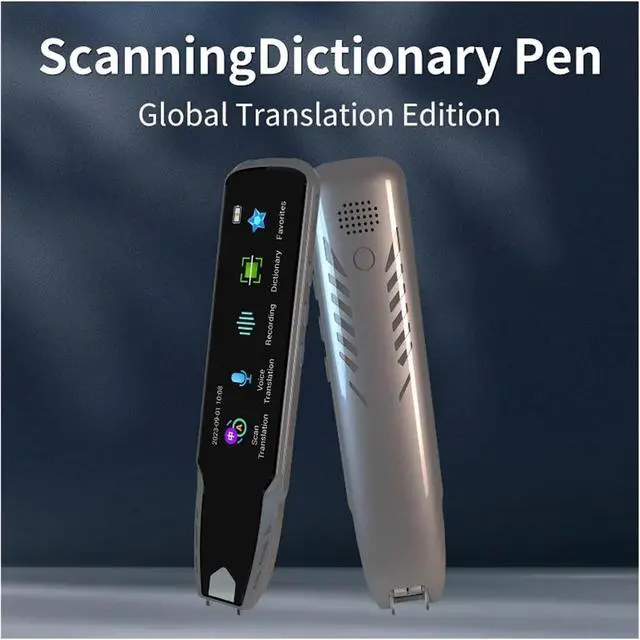 Alt view image 2 of 5 - Language Translator Device, Smart Voice Scan Translator Pen Real-Time Multi-Function Language Translation Business Travel Abroad Dictionary Pen for Business Learning Travel