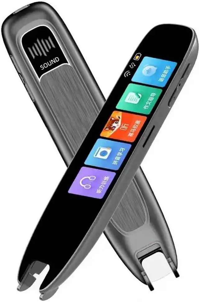 Alt view image 2 of 7 - Language Translator Device, Smart Voice Scan Translator Pen A26 Real Time Language Translator Multifunction Dictionary Translation Business Travel Abroad for Business Learning Travel