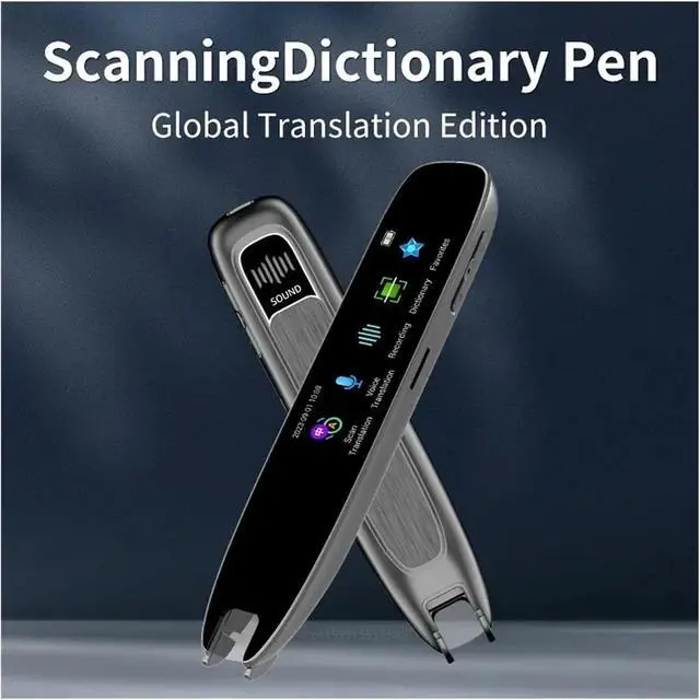 Alt view image 7 of 7 - Language Translator Device, Smart Voice Scan Translator Pen A26 Real Time Language Translator Multifunction Dictionary Translation Business Travel Abroad for Business Learning Travel