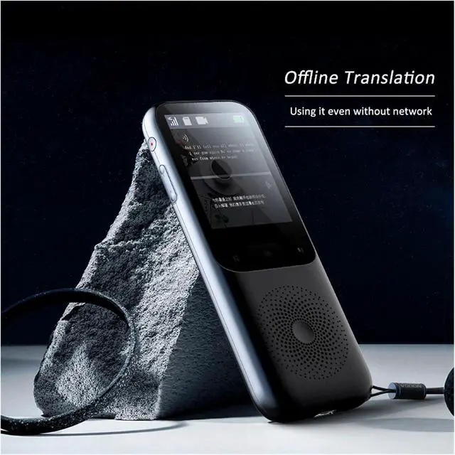 Alt view image 5 of 7 - Language Translator Device, Portable Translator 138 Language Smart Translator Offline in Real Time Smart Voice AI Voice Photo Translator for Business Learning Travel