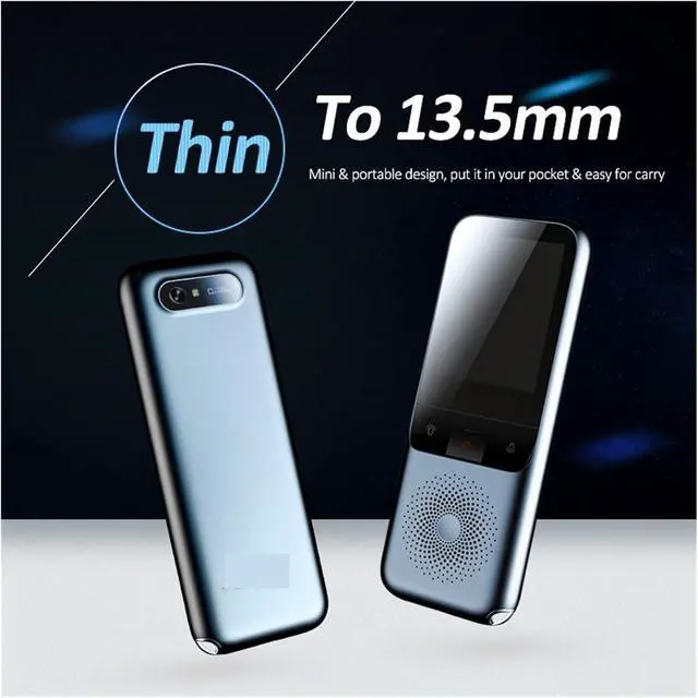 Alt view image 4 of 7 - Language Translator Device, Portable Translator 138 Language Smart Translator Offline in Real Time Smart Voice AI Voice Photo Translator for Business Learning Travel