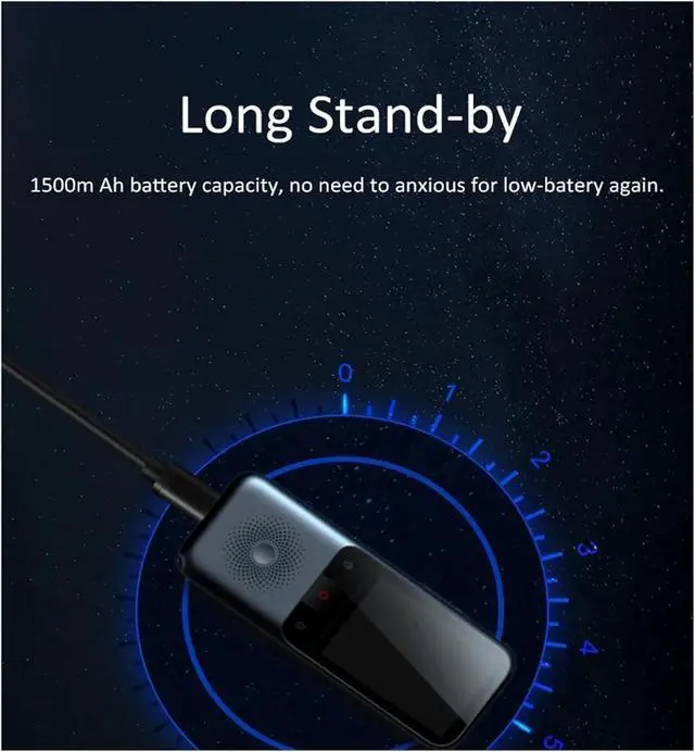 Alt view image 7 of 7 - Language Translator Device, Portable Translator 138 Language Smart Translator Offline in Real Time Smart Voice AI Voice Photo Translator for Business Learning Travel