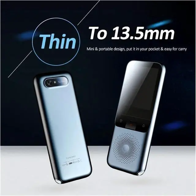 Alt view image 4 of 6 - Language Translator Device, Portable Translator, 138 Language Smart Translator, Real Time Smart Voice AI, Photo Translator for Business Learning Travel