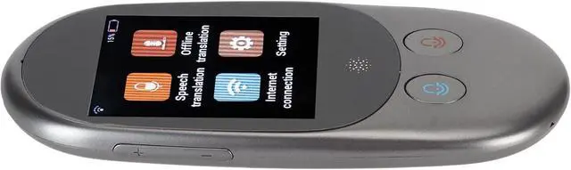 Alt view image 5 of 7 - Language Translator Device, 126 Different Languages, 2.4inch LCD Touch Sn, Portable Smart