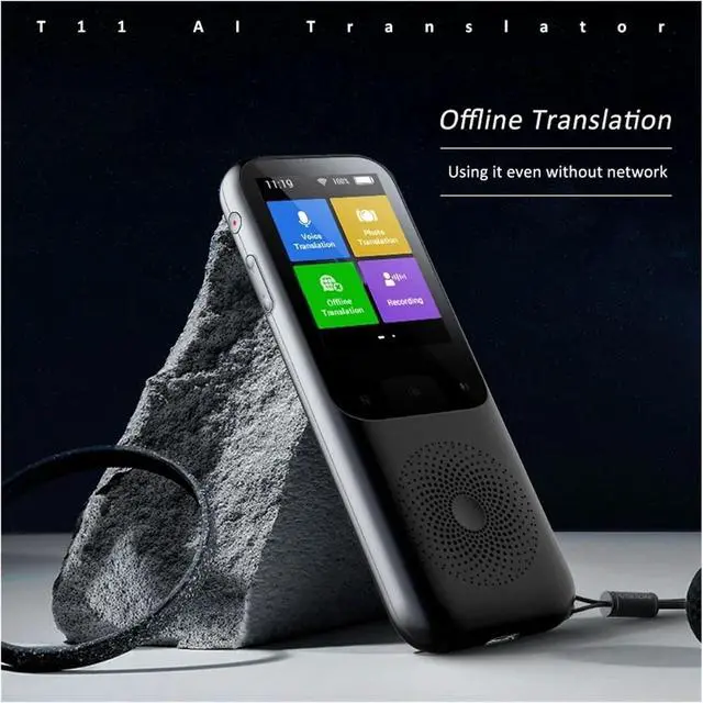 Alt view image 3 of 7 - Language Translator Device, Portable Smart Voice Translator 134 Languages Real-time Sp Interactive Offline Translation Machine Business Travel for Business Learning Travel