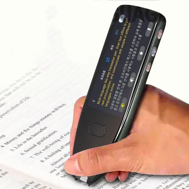 Main image of Language Translator Scanning Dictionary Pen, 3.5" Touchscreen Translation Reading 116 Languages, Offline/WiFi, Voice/Text Scan, for Study & Travel