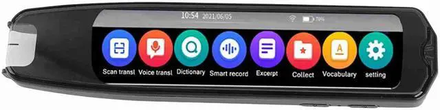 Alt view image 5 of 7 - Smart Voice Translator Pen WiFi Offline 113 Languages Translator Device Electronic Dictionary Scan Reader Pen for Language Learning Travel Business ABS Plastic