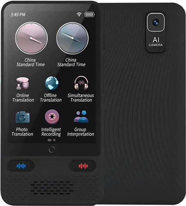 Main image of Language Translator Device Scan Reader Pen Online 138 Languages Smart Foreign Language Translator,0.5s Instant Translator Device 98% Accuracy, 3.54'' Touch Sn for Travel/Learning/Meeting