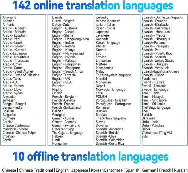 Alt view image 3 of 7 - Scan Reader Pen, 142 Language Smart Reading Pen for Dyslexia, 5 OCR Digital Translator, Online/Offline/Photo/Voice/Sound Recording Translator Pen