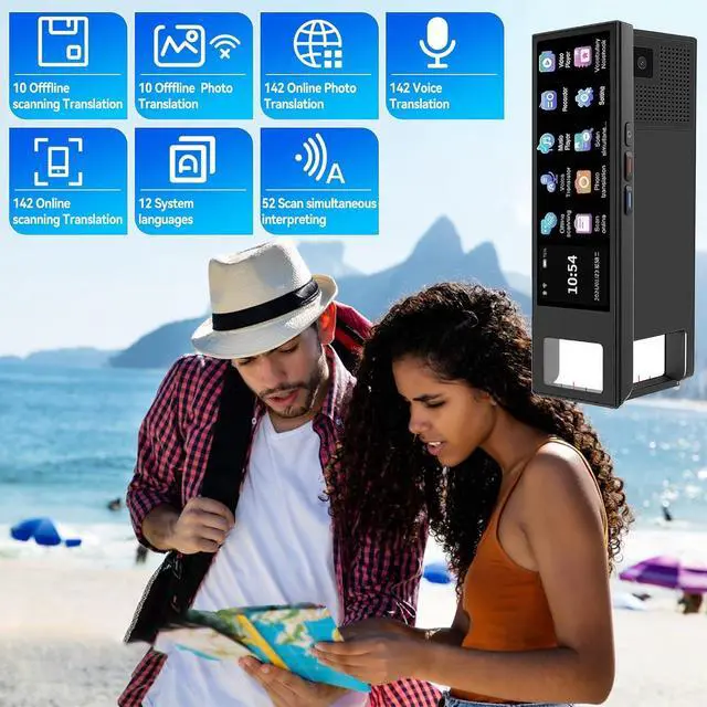 Alt view image 5 of 7 - Scan Reader Pen, 142 Language Smart Reading Pen for Dyslexia, 5 OCR Digital Translator, Online/Offline/Photo/Voice/Sound Recording Translator Pen