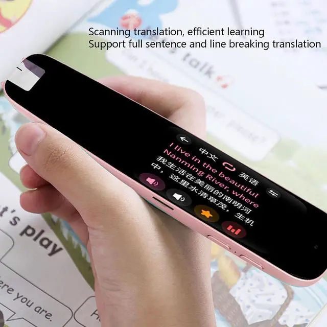 Alt view image 3 of 7 - WiFi Scanning Pen, ligent Reader Electronic Dictionary Language Translator, Portable Learning Device, Built in Battery for Students English Learning