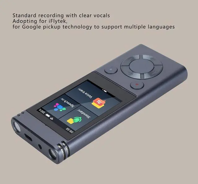 Alt view image 5 of 7 - Language Translator Device Portable Translator Time 138 Languages Support Offline 2 Way Translation Device with 2.4 Inch Touchscreen for Travel Study