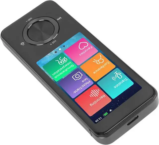Alt view image 3 of 7 - Asixxsix Language Translator with 137 Languages Support for Real Time Voice Translation, 43 Photo Translation with 8MP Camera, 3 Inch Touch Screen, 1500mAh Battery, Portable Pocket Size