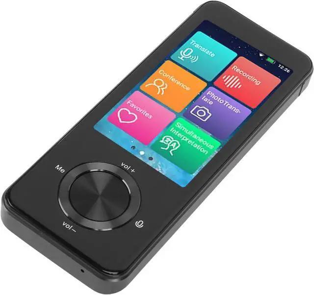 Alt view image 4 of 7 - Asixxsix Language Translator with 137 Languages Support for Real Time Voice Translation, 43 Photo Translation with 8MP Camera, 3 Inch Touch Screen, 1500mAh Battery, Portable Pocket Size