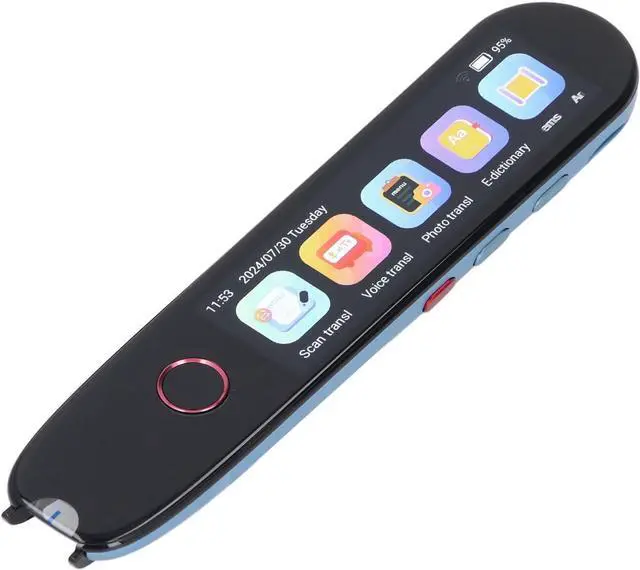 Alt view image 4 of 7 - Scan Reader Pen, 3.5 Inch Screen, Noise Reducing Recording with 5MP HD Camera for Multilingual Text Translation