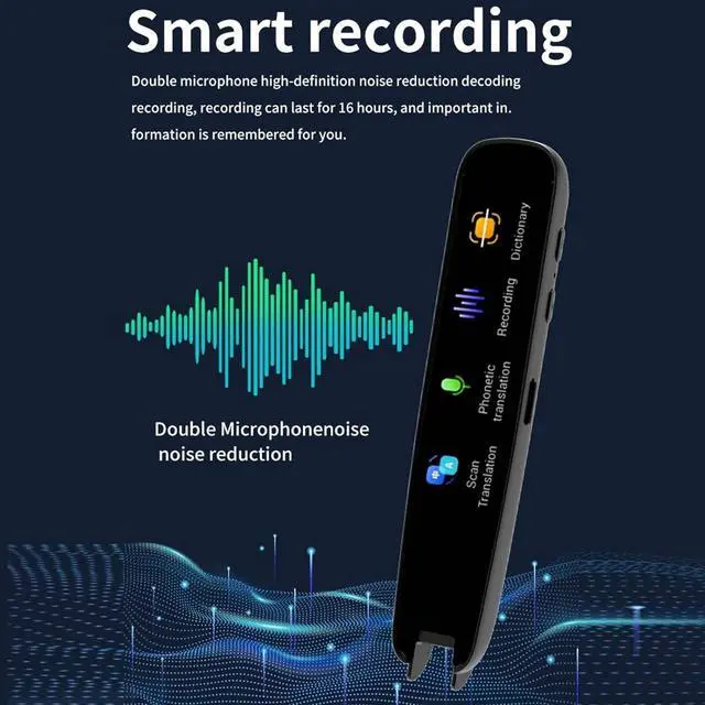 Alt view image 6 of 7 - Multi Language Scan Translation Pen with Extensive Words Database Accuracy for Global Communication Language Learning Daily Activities