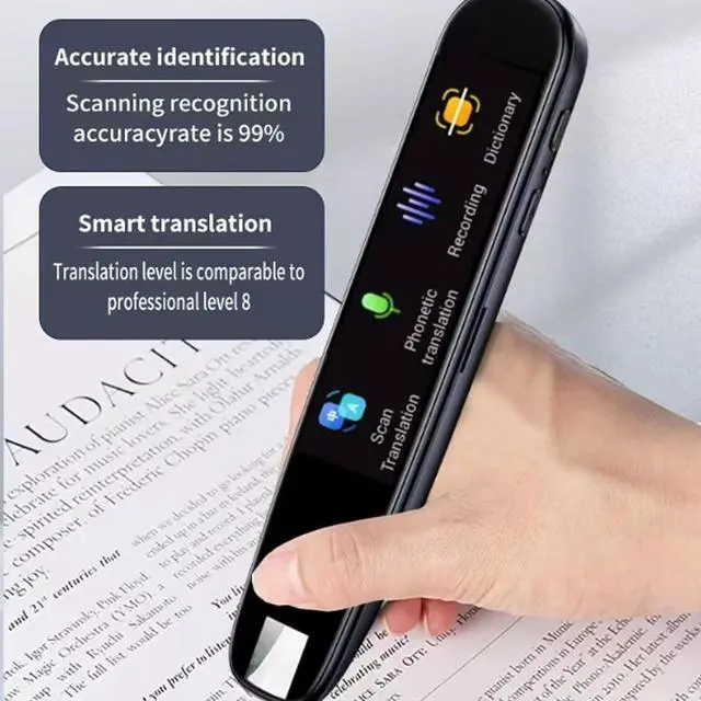 Alt view image 3 of 7 - Lexipen Scanning Translation Pen for Students,112 Language Translation Scanning Reading Pen, Multipurpose Language Translator Pen