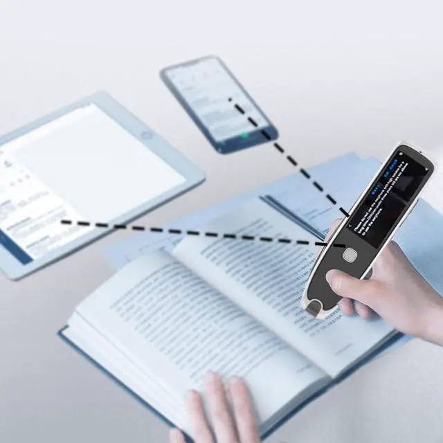 Alt view image 6 of 7 - Scan Reader Pen Translator Pen Reading Tool for Dyslexia, and Offline Learning Translator Digital Translator Dictionary Pen for Students Travelers Businessmen