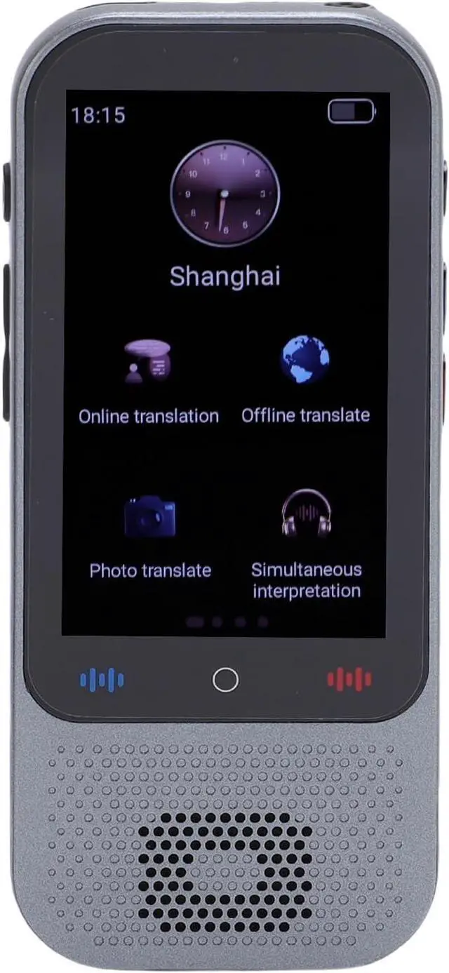 Main image of AI-Powered Language Translator: 138 Language Smart Device with 1GB/8GB Storage, 3 Inch Touchsn for Travel and Communication