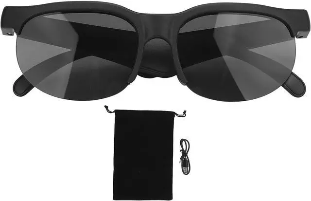 Alt view image 7 of 7 - Smart Translator Glasses, Translation Sunglasses with Bluetooth 5.3, 144 Languages, 97% Accuracy Rate, Dual HD Microphones