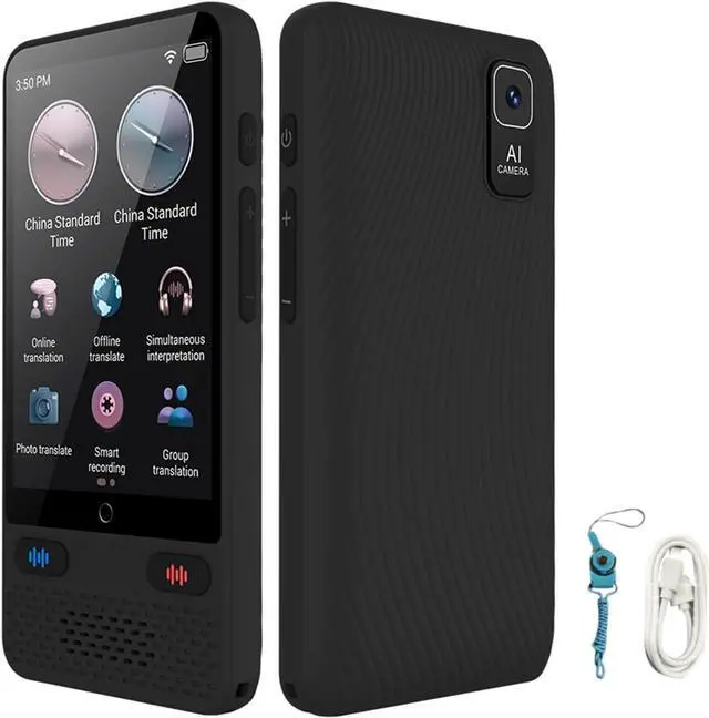Main image of Language Translator Device, Instant Voice Translator Portable Language Translator in Real-time Smart Translator rts 18 Offline Languages for Business Learning Travel