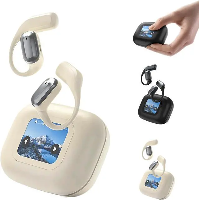 Main image of Translaze Earbuds, Translaze Ai Translator Earbuds, Language Translator Earbuds, Translation Earbuds Real Time, Multiple Languages with Offline Translation, Lightweight with Noise-Canceling (White)