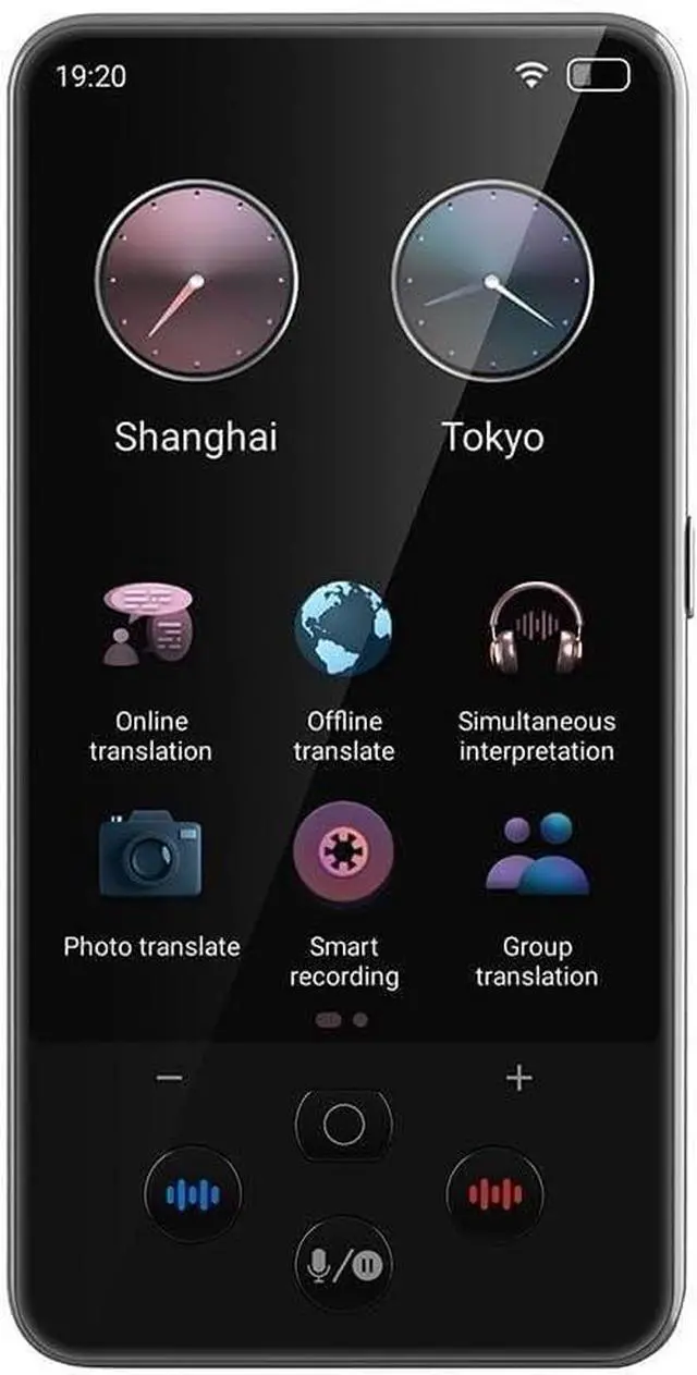 Main image of Pro Portable Audio Translator Device with AI, Real-Time Voice & Photo Translation in 138 Languages, Offline Support, 3.0" HD Screen, Long Battery Life for Travel Study