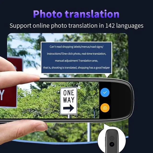 Alt view image 3 of 7 - Reading Pen:3.7 Touchsn Portable Translator for Quick Language Learning,Travel and Study