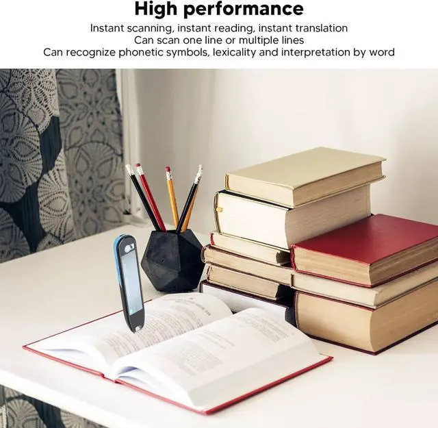 Alt view image 2 of 7 - Translation Pen, Translator Pen Reading Tool for Dyslexia, 134 Language Translation in Real Time, OCR Scanning Device, Text to Sp Reader Pen, Scanned Photo Translation Pen